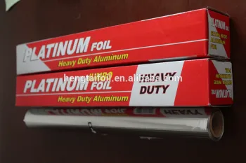 disposable aluminum household foil