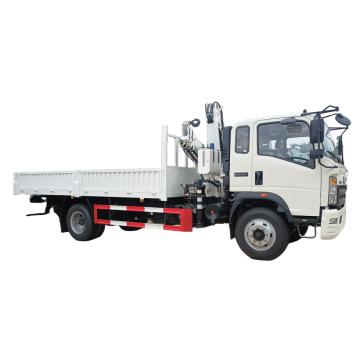 Brand New HOWO Folding Boom Truck-Mounted 5 Ton Crane for Sale