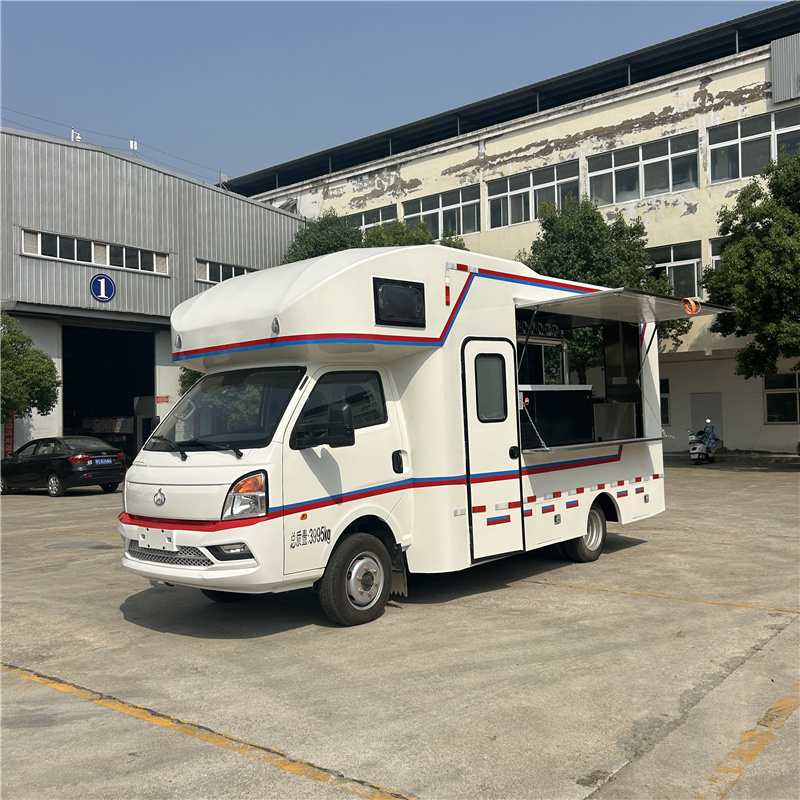 کامیون قهوه سیار ممتاز برای علاقه مندان در حال حرکت