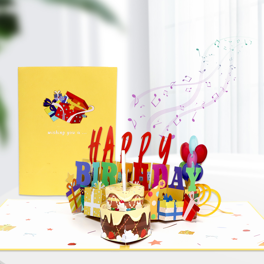 Blow Out Candle Birthday Greeting Card