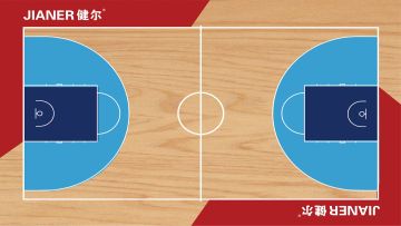 Jianer Customized Basketball Sport PVC Flooring