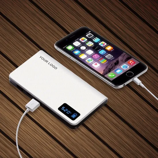 Smart display power bank, lcd display power bank phone charger