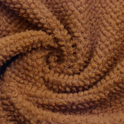 No Bonding Double-side Fleece Polyester Knitted Fabric