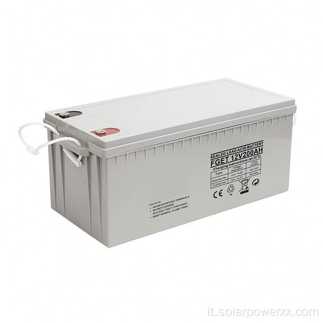 12V 100Ah 200ah Gel Battery Sistema di stoccaggio domestico