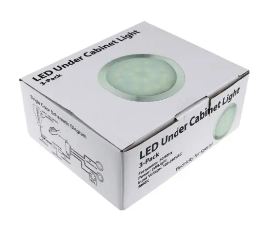 Popular Super Market LED Puck Lights and Cabinet Lighting Kits