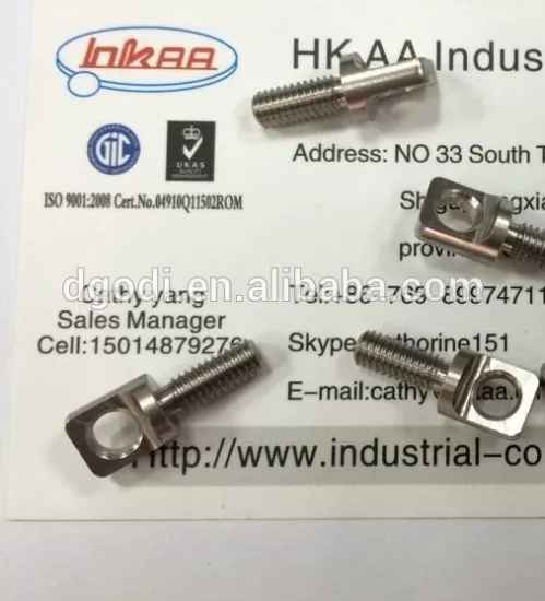 Din580 304 stainless steel female eye bolt m8