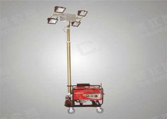 Mobile Telescopic Gasoline Explosion Proof Light Tower , MH