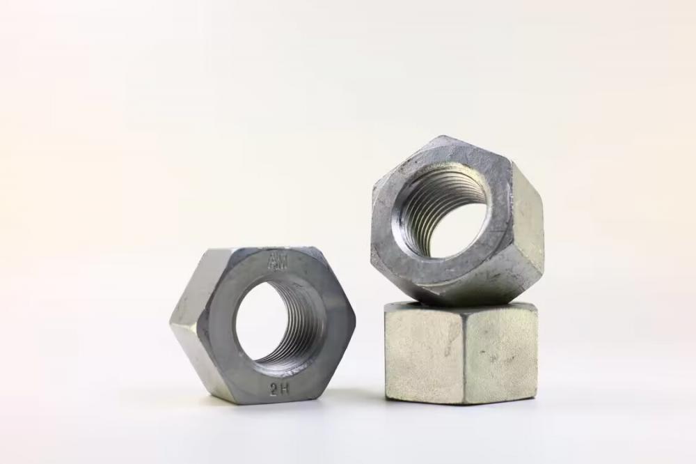 Dacromet surface treated A194-2H heavy hex nut