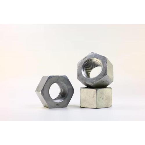 Dacromet surface treated A194-2H heavy hex nut