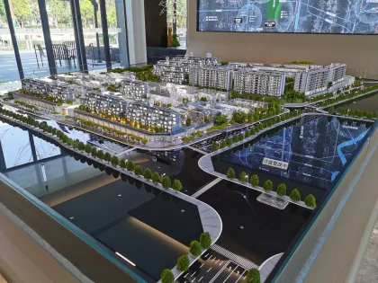 Manufacturers Supply LED Lighting and Urban Planning Models for Architectural Scale Buildings