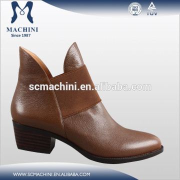 Super soft sheepskin leather ladies city fall trends shoes