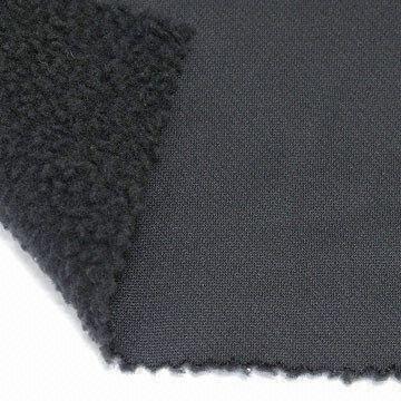 100% Poly Fleece Fabric with Pique Sherpa Construction, Anti-pilling and Wicking Finish