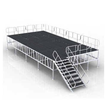 cheap 4'X 4' portable outdoor stages mobile stage for sale