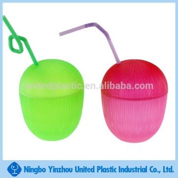 Plastic coconut cup