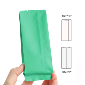 Green Tea Pouches Packaging Food Stand Up Plastic Bags