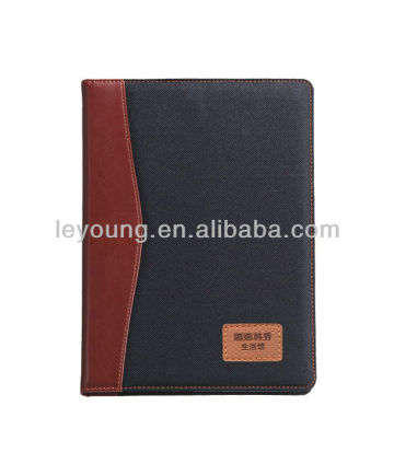 Color Matching 2016 pu leather bound diary