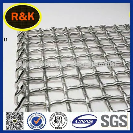 screen cloth High Tensile carbon/hook vibrating screen /stainless steel woven wire screen