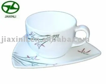 Melamine Milk Cup & Saucer