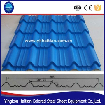 Colored Steel Glazed Tile Roof Sheet