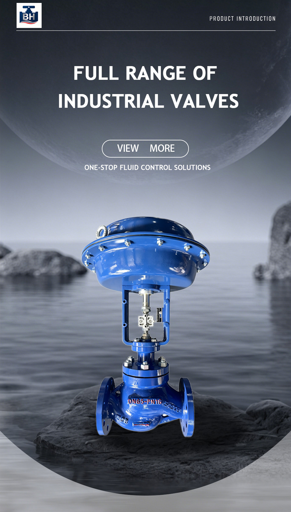 1.Pneumatic Diaphragm Control Valve