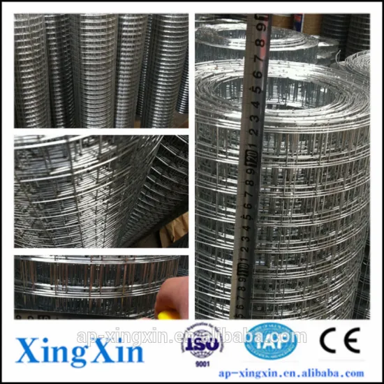 HOT!!!!! 1 inch hole size welded wire mesh, square opening welded wire mesh, welded wire netting (I - 036)