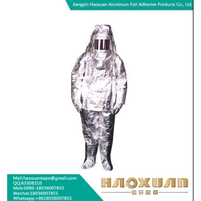 غطاء نسيج رقائق الألومنيوم مقاوم للحريق