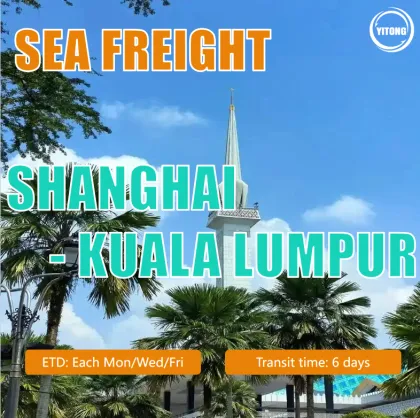Shipping Logistic FromShanghai to Kuala Lumpur Malaysia