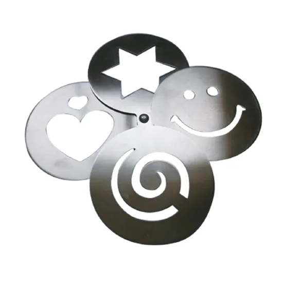 Set 4 pieces Coffee Stencil