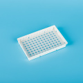 0,1 ml 96 brønn PCR -plate, fullt skjørt, hvitt