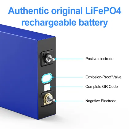 lishen 202ah LiFePO4 Battery - 3.2V Rechargeable Prismatic Lithium Ion Energy Storage Battery