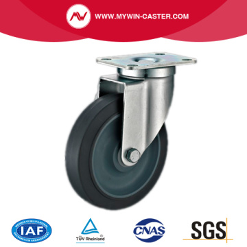 Plaat TPR Wheel Swivel Industrial Caster