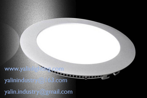 round LED panel downlight, ultra thin SMD ceiling down light