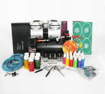 Temporary Airbrush Tattoo and Nail Art Kit