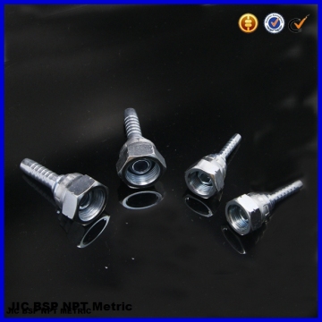 carbon steel 60 degree cone hydraulic hose fitting