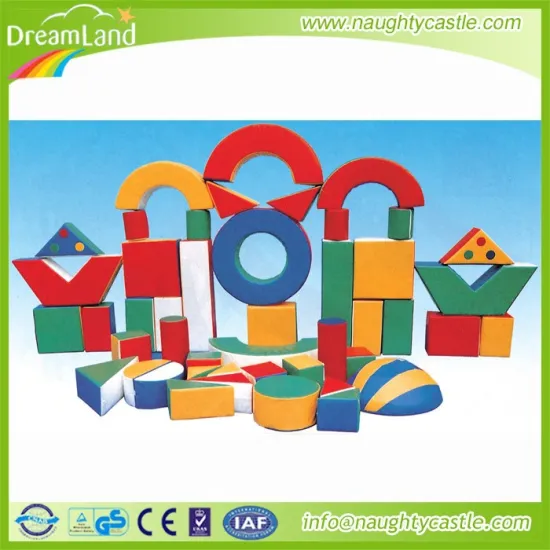 Lovely Promotional Soft kids play blocks for toddler with factory price