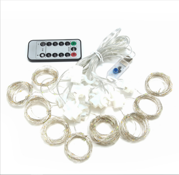 Colorful 16 Color 24 Remote Control RGB LED Curtain Lamp - 2021 New Christmas Decoration USB Charge