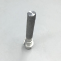 Maskinering Knurled Aluminium Rod