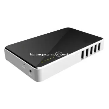 11000mAh portable backup laptop battery, five USB output
