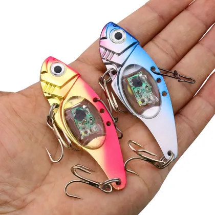 Wholesale Luya Baits: Long Cast 8cm 31g Metal Vib Electronic Fishing Tackle