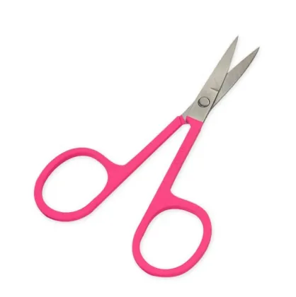 Stainless Steel Eyebrow Trimming Scissors Set