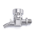 SS304 G1/2 Spiral Type Beer Sampling Valve