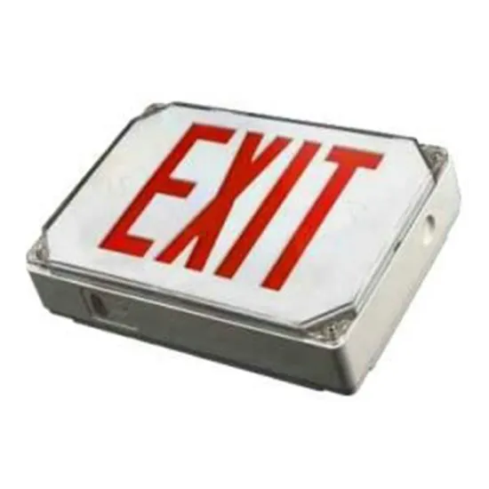Double Face Universal Emergency Light Sign Prices in China