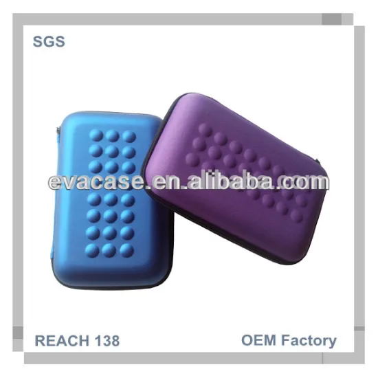 luxury portable jewelry cases eva cosmtic cases