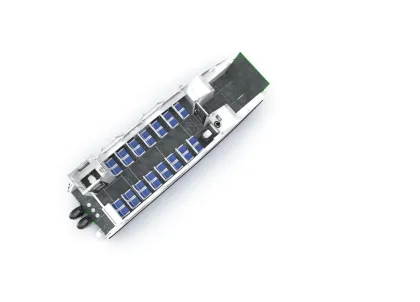 Aluminum Hydrofoil Assisted Power Catamaran Passenger Ship for Sale