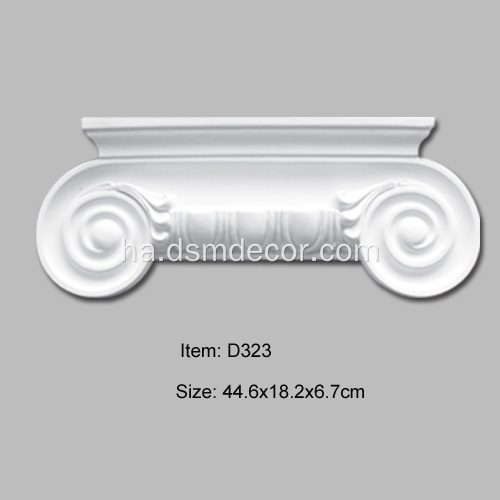 Foam Ionic shafi na Pilaster Capital