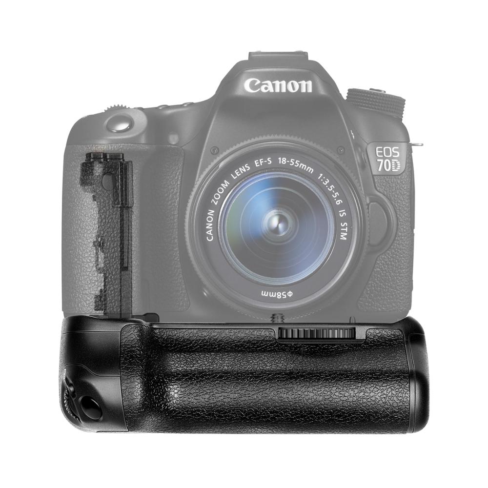 Neewer Battery Grip Holder Work with LP-E6 Battery or 6 Pieces AA Batteries for Canon EOS 70D 80D Camera DSLR