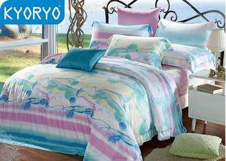 Four Season Flowers Duvet Cotton Bedding Sets Eco - friendl
