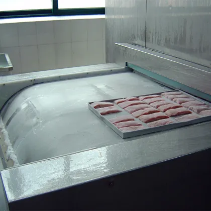 Impingement Freezing Tunnel Equipment For Aquatic Products