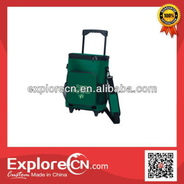 High quality Picnic Trolley Cooler Bag With Wheels