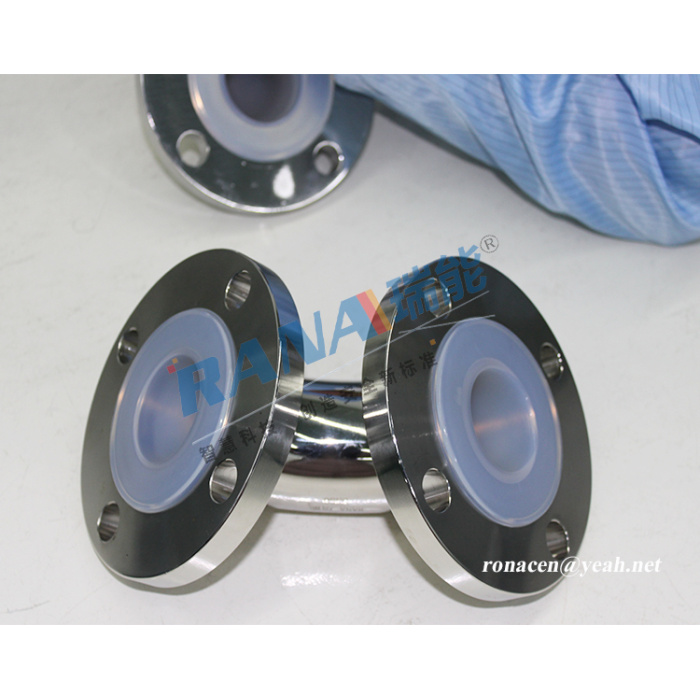 PTFE Труба калена для хімікатаў Труба фітынг